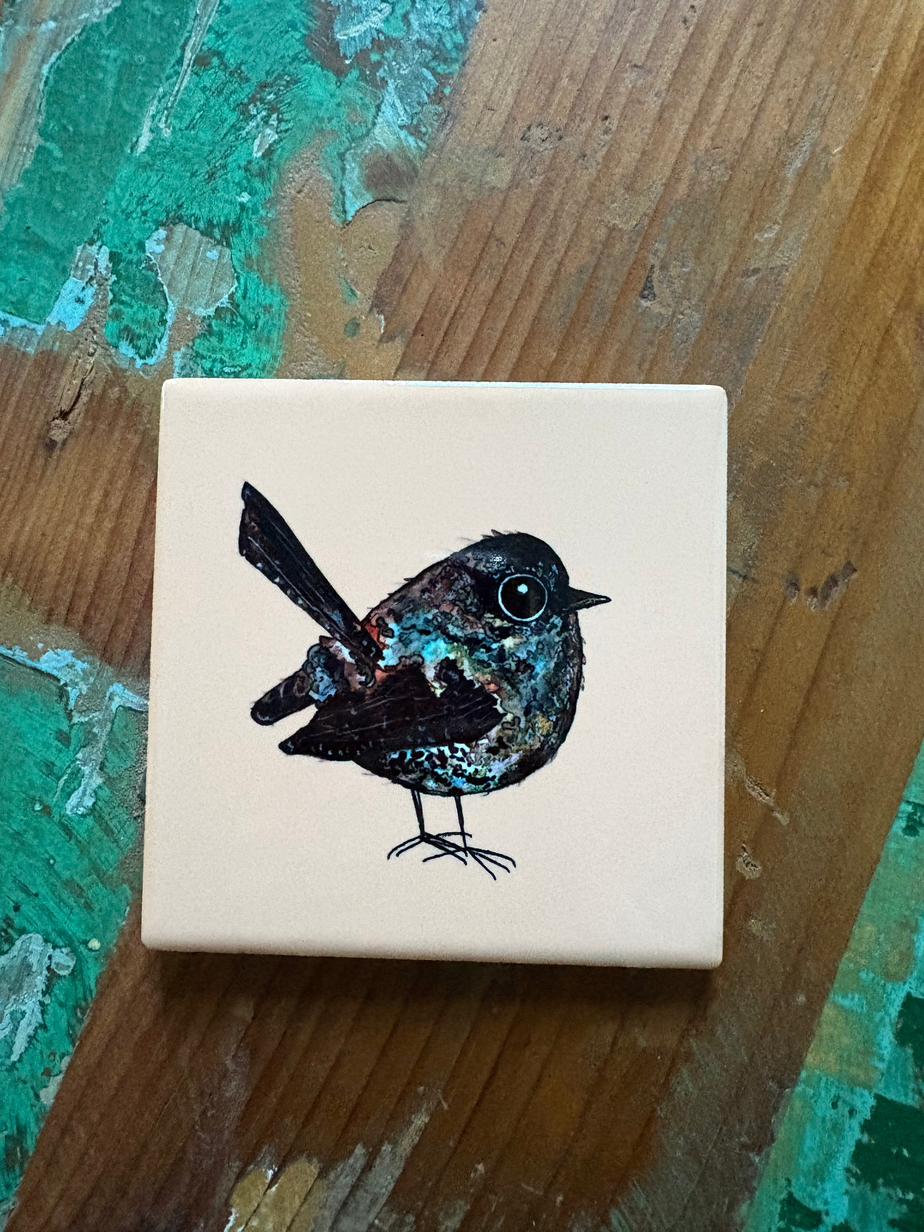 Wren Coaster - Light apricot