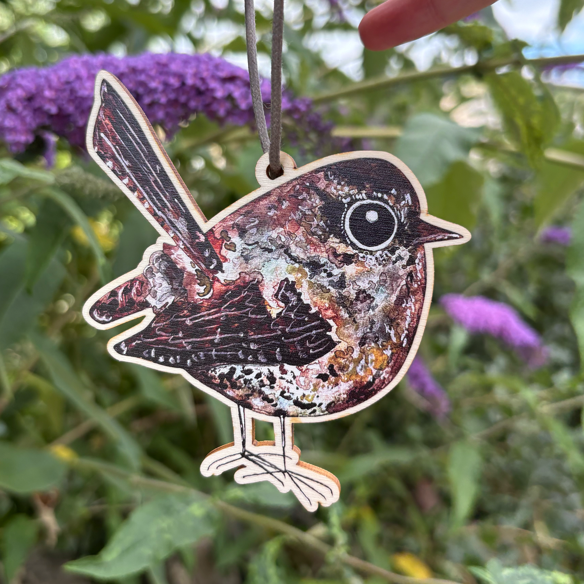 Wren Hanging Decoration