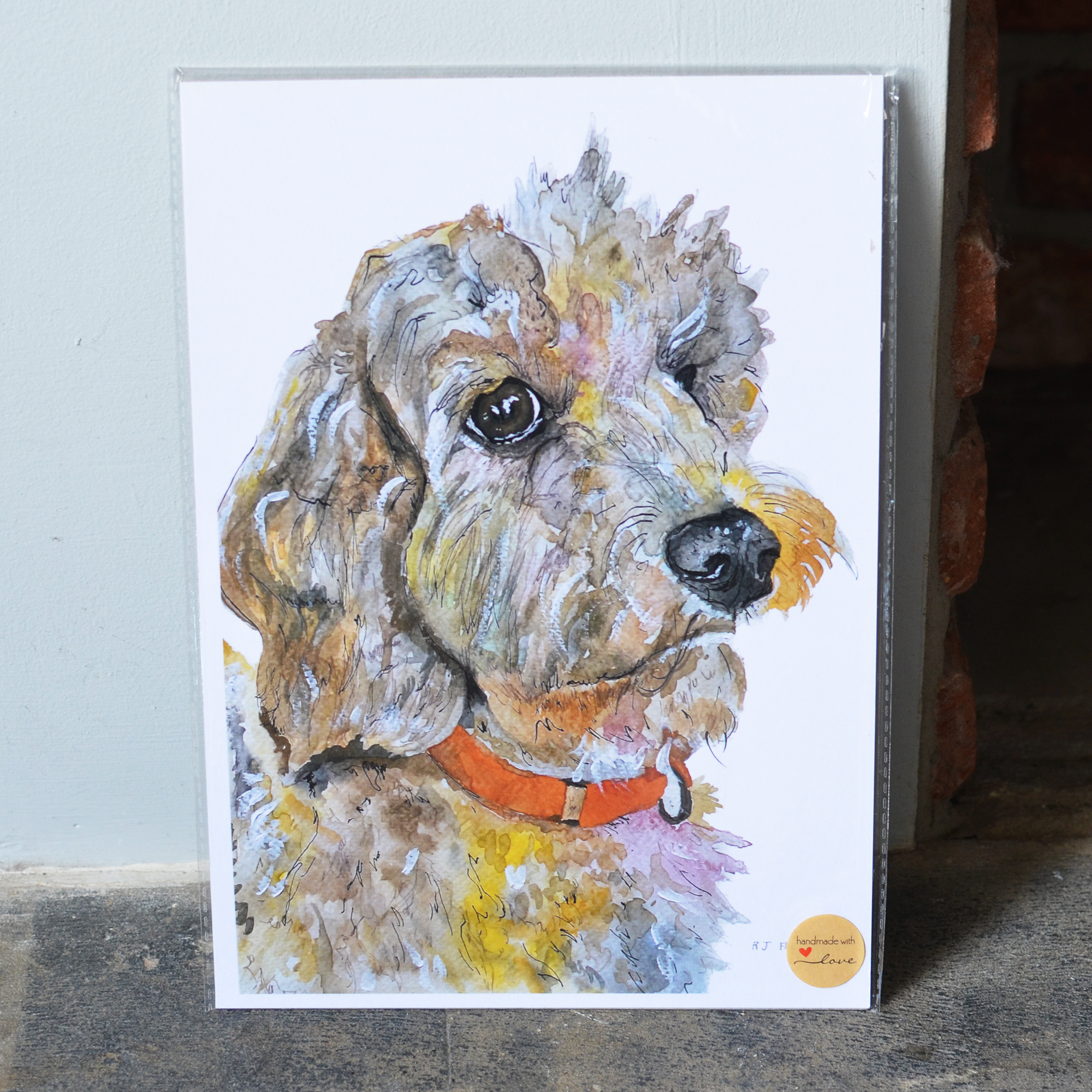 Cockapoo A4 Print