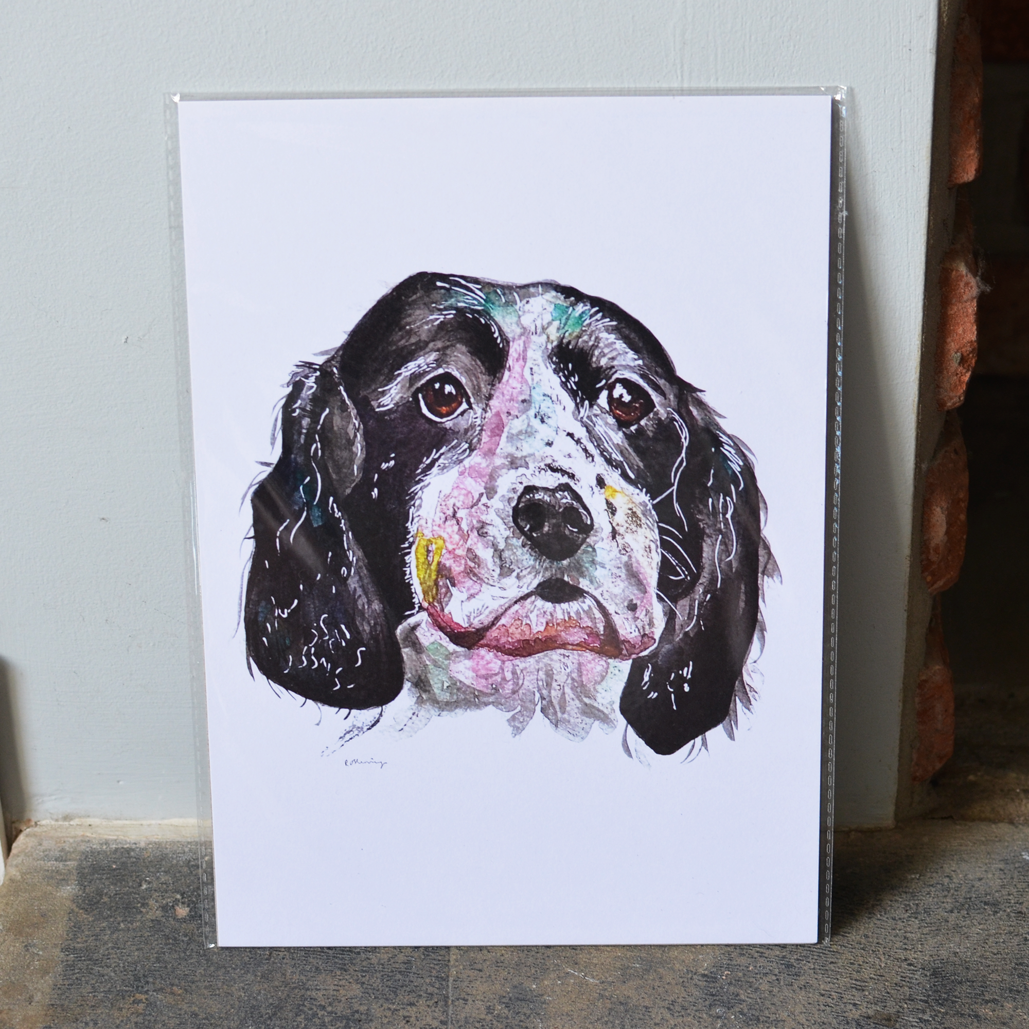 Cocker Spaniel A4 Print
