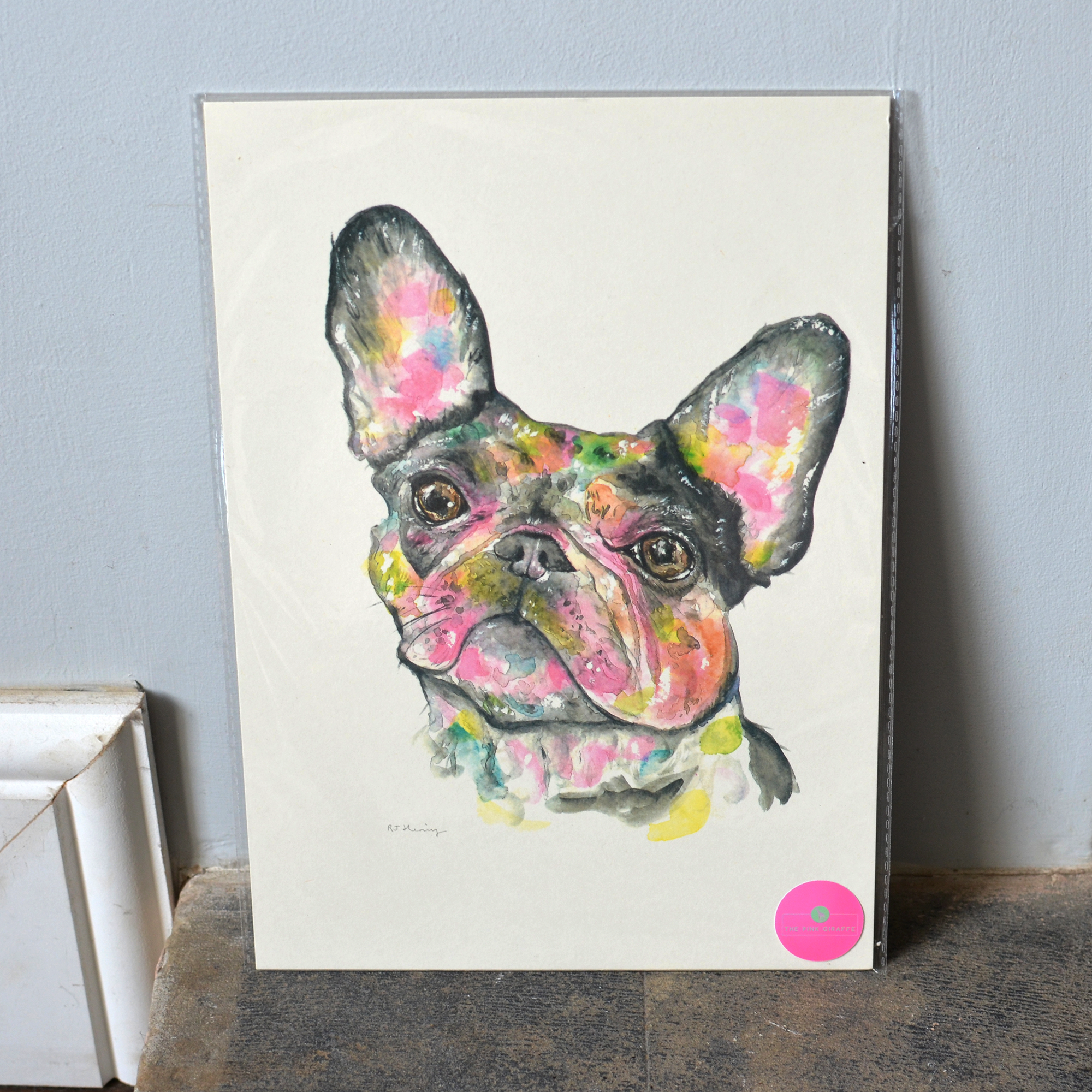French Bulldog A4 Print