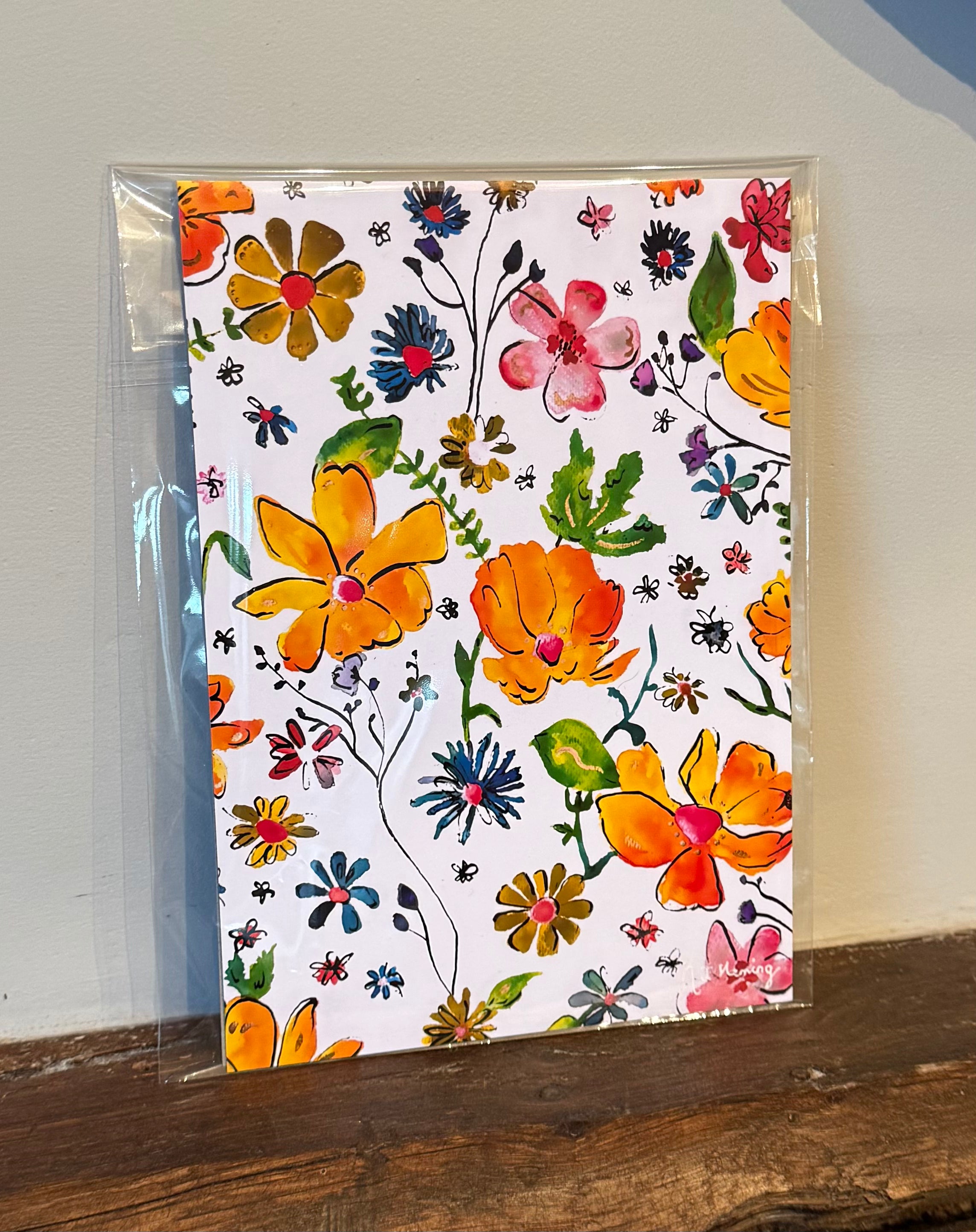 A5 Wildflowers Print