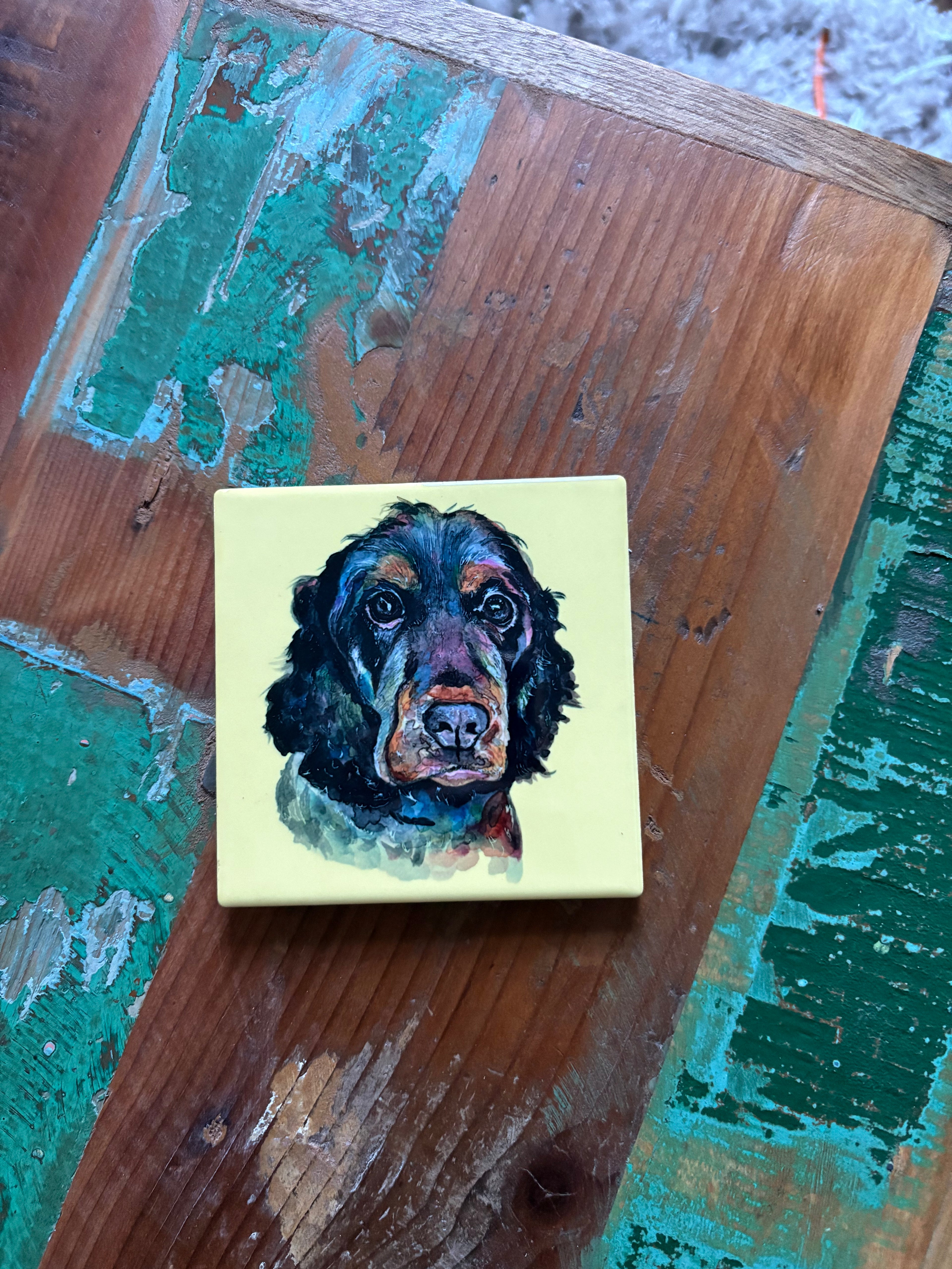 Show Cocker Spaniel coaster