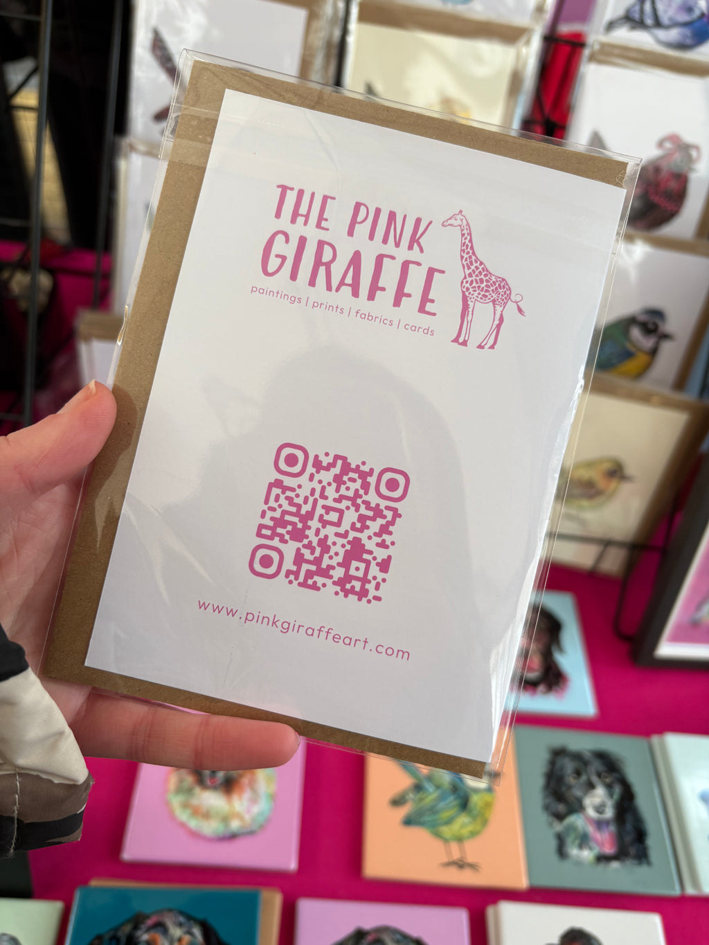 Black & White Collie Greeting Card