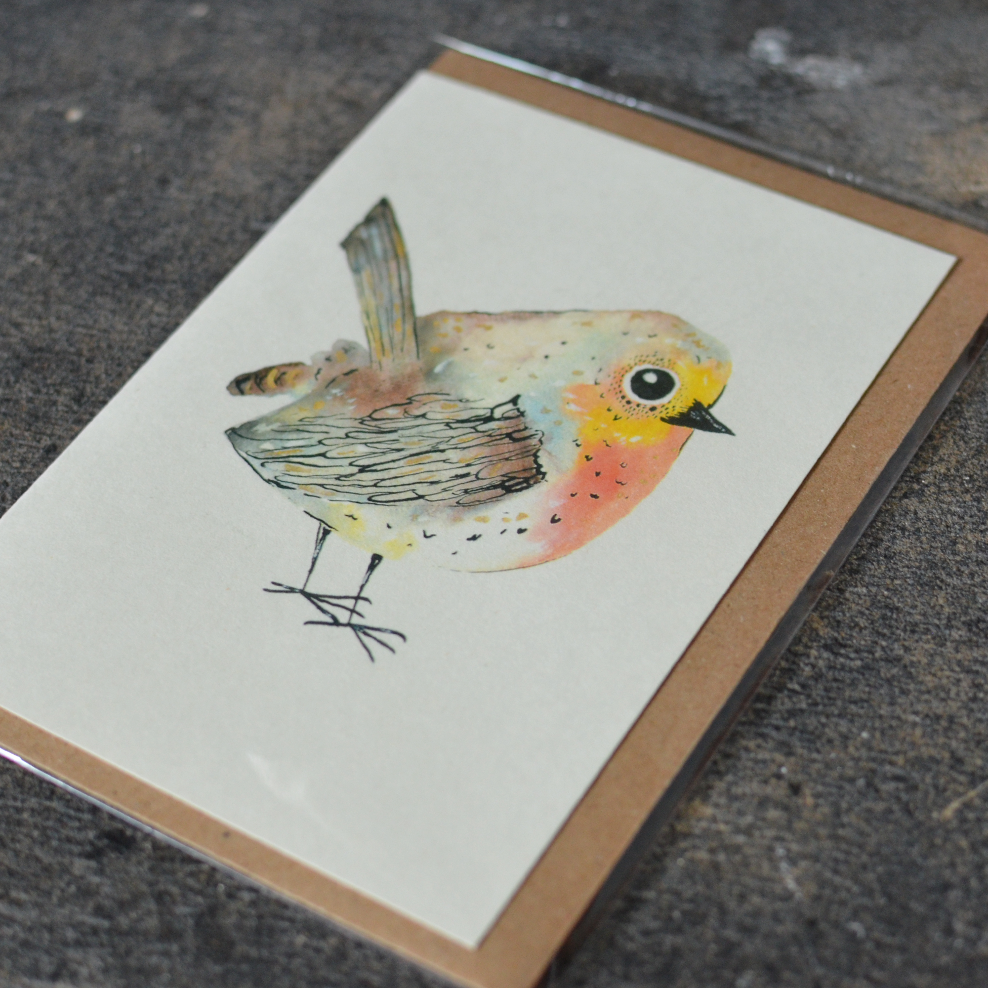 Robin Greeting Card