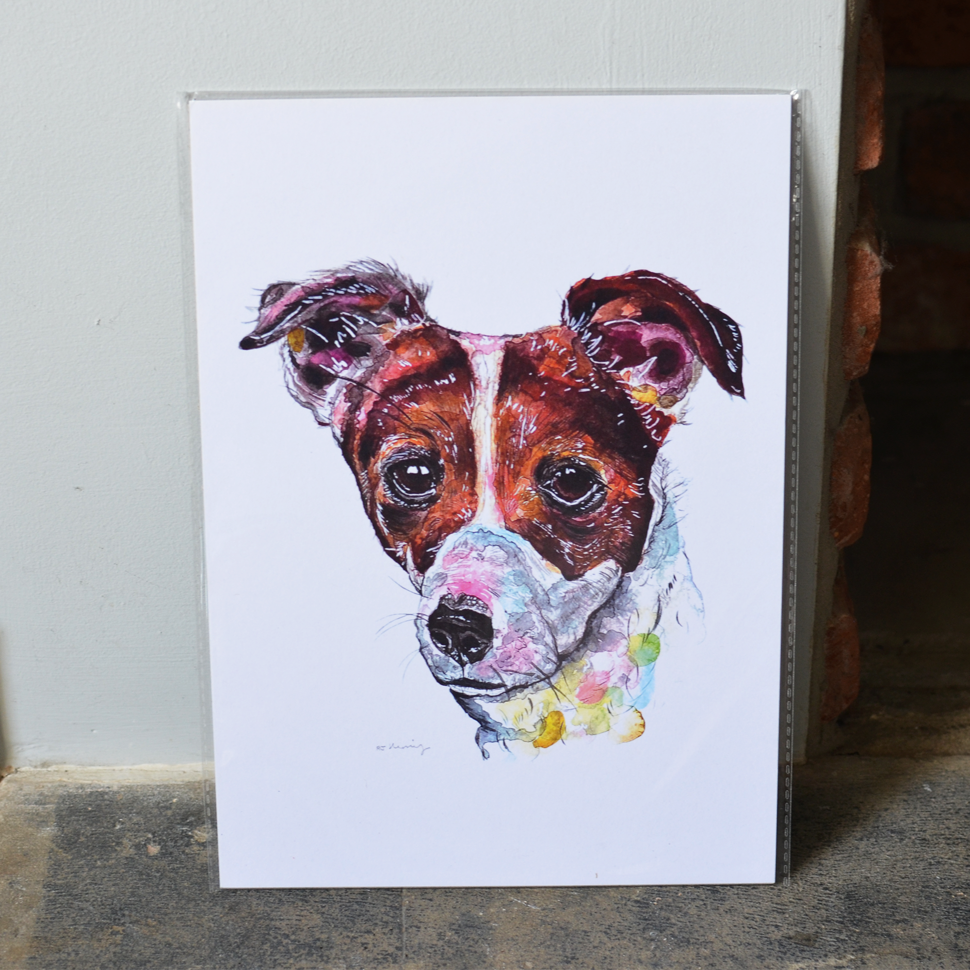 Jack Russell A4 Print