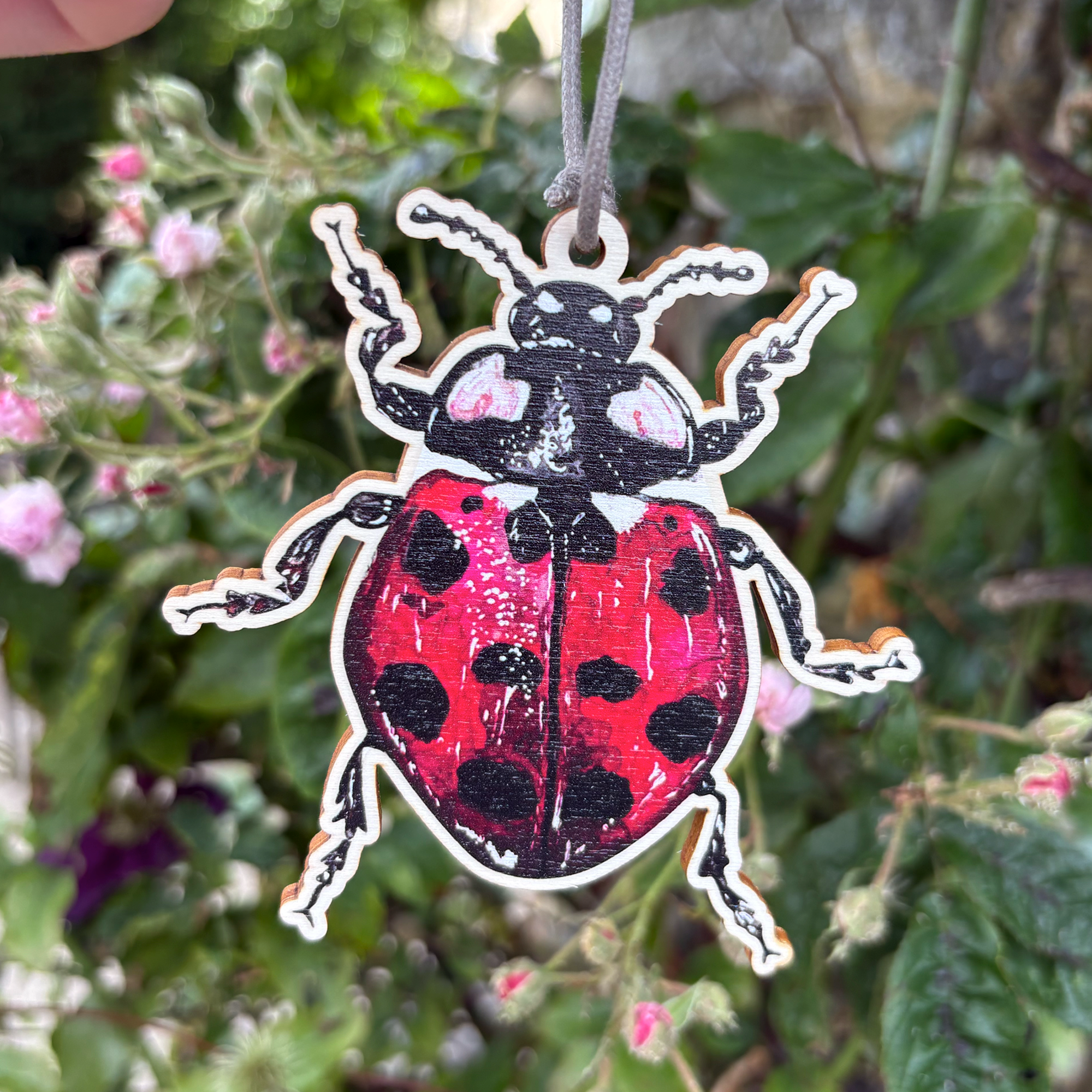 Ladybug Hanging Decoration