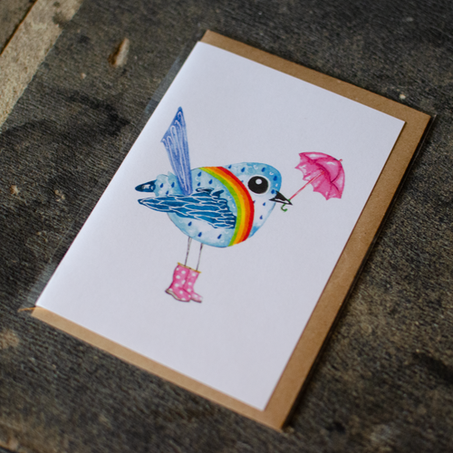 April Showers Bird