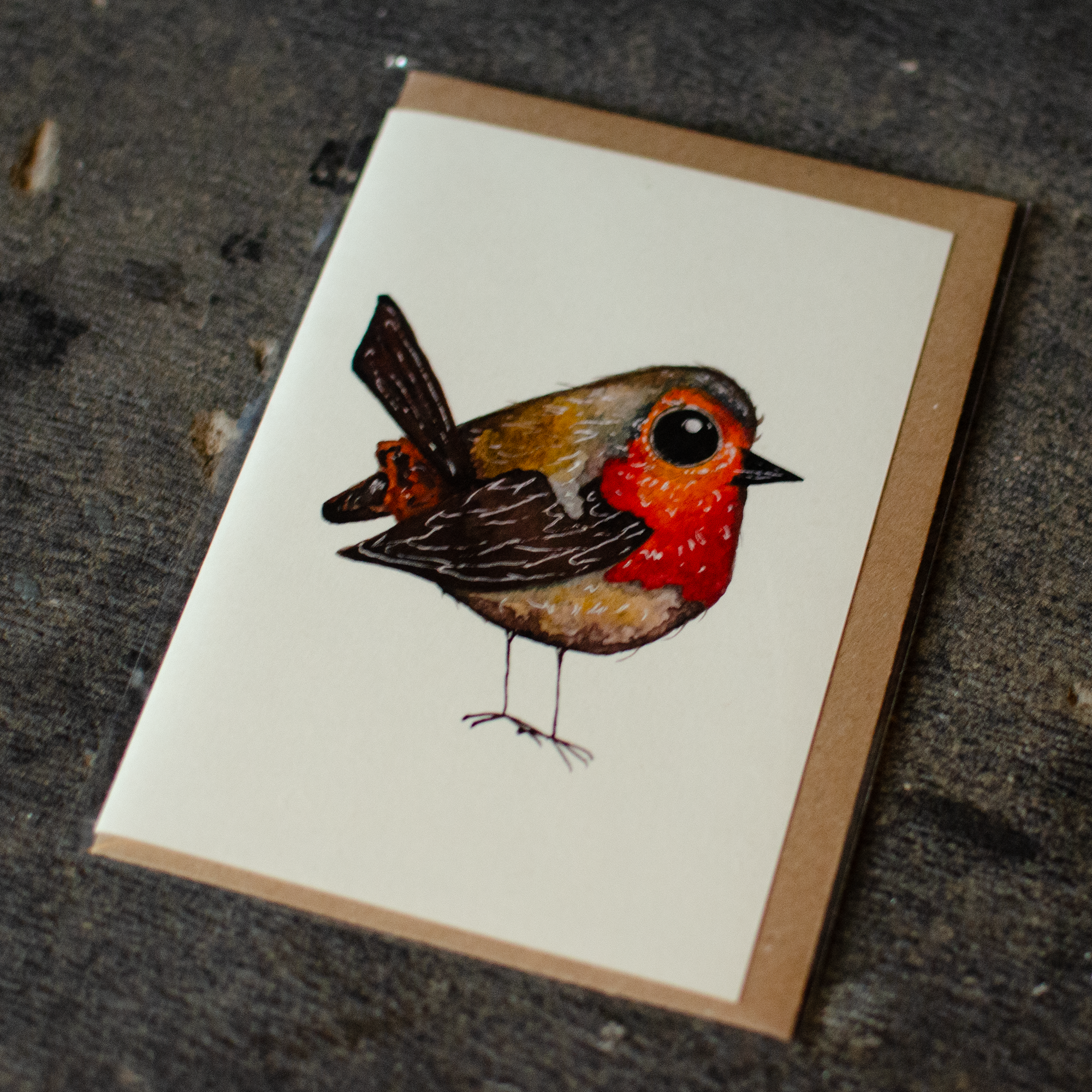 Robin Greeting Card